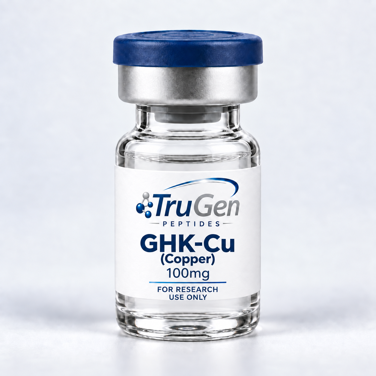 TruGen GHK-Cu (Copper) 100mg — for research use only
