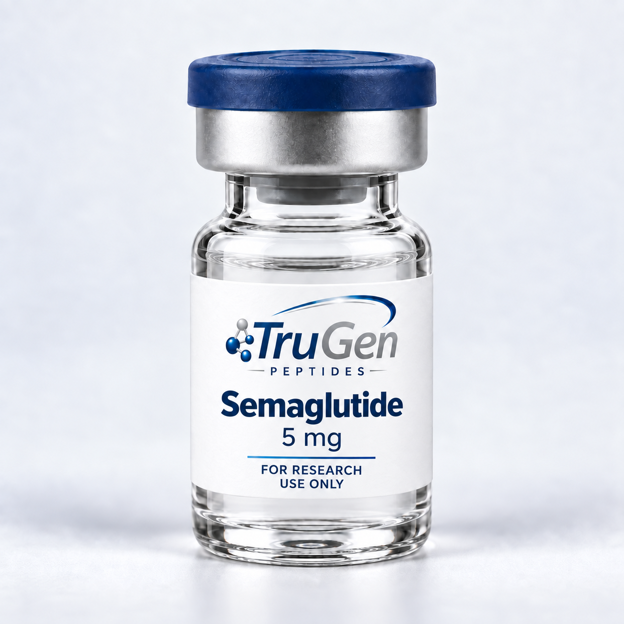 TruGen Semaglutide 5mg — for research use only
